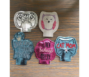 Stickdatei - ITH Stifteaufsatz Monster